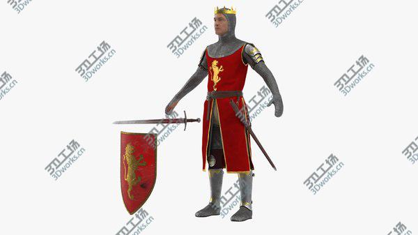 images/goods_img/20210312/3D Crusader Knight King Rigged/3.jpg